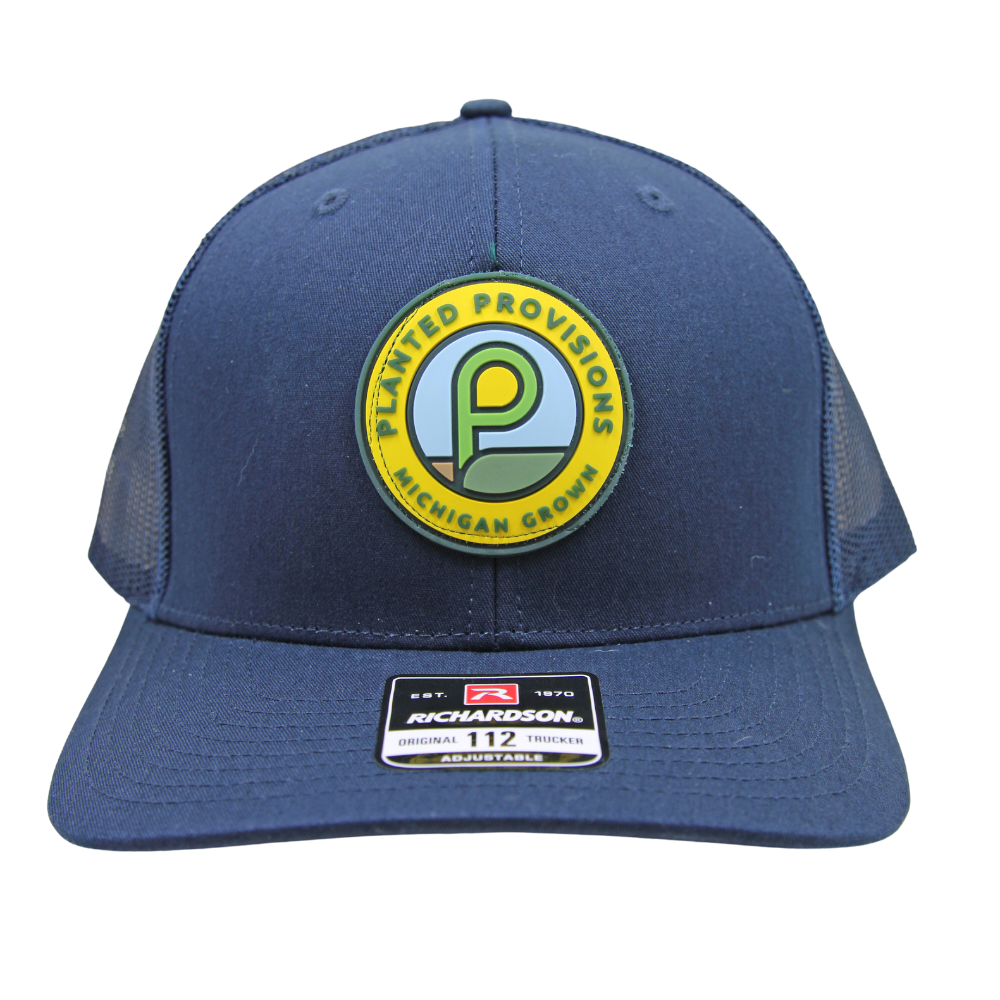 Cap - Blue PVC Logo