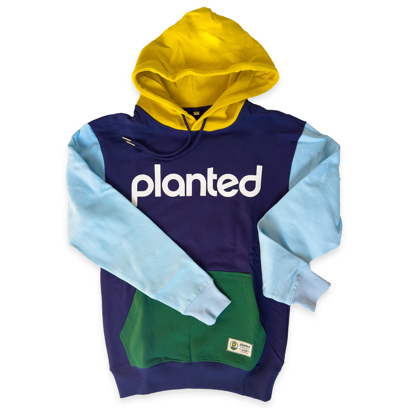 Pullover Hoodie Color Block – Wear-Planted - Main Image