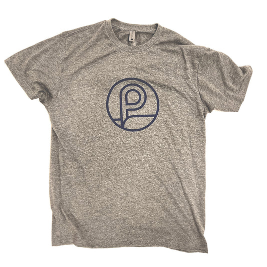 T-Shirt - Light Grey Coin Logo