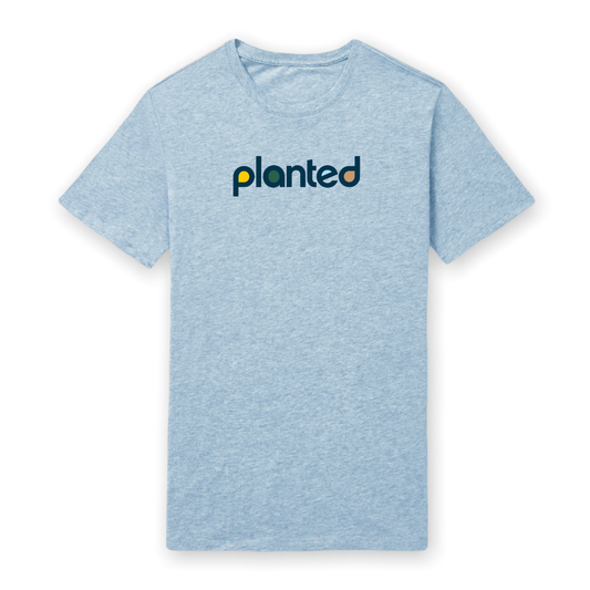T-Shirt - Blue Wordmark