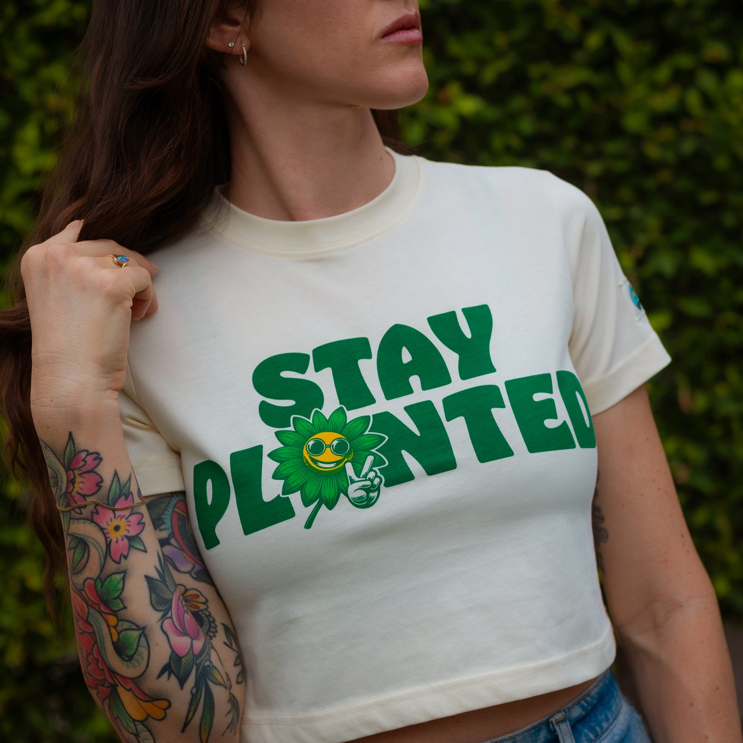 Women's Crop Top - Stay Planted