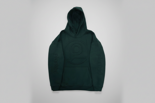 Wear-Planted's Forest Green 3D Hoodie