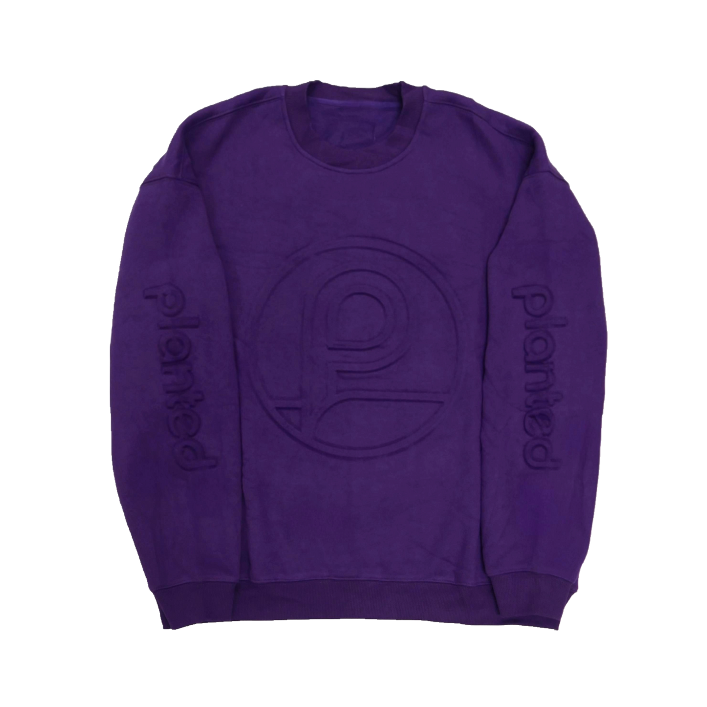 Wear-Planted's Electric Purple 3D Crewneck